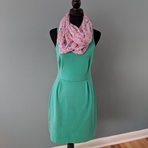 🌼Sleeveless Dress w/  Free Floral Scarf🌷